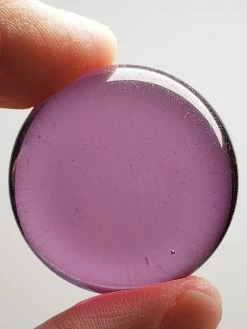 Tools4transformation Purple Light (color Change)Andara Crystal Disc Andara Crystal Healing & Meditation Discs