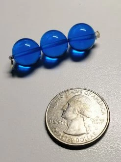 Tools4transformation Blue - Medium Bright Andara Crystal Pendant (3 X 12mm)