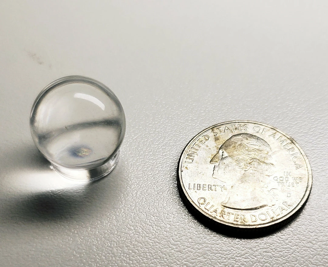 Tools4transformation Andara Crystal Healing & Meditation Tools Clear Andara Crystal Mini Sphere 16mm