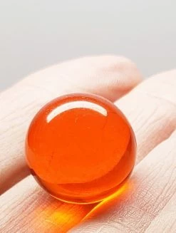 Tools4transformation Orange Andara Crystal Mini Sphere 16mm Andara Crystal Healing & Meditation Tools