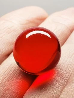 Tools4transformation Red Andara Crystal Mini Sphere 16mm