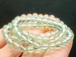 Tools4transformation Mint Andara Crystal Necklace 5mm 17.75inch