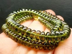 Tools4transformation Moldavite EO++ 5.5-8.5mm 17.75in 136.7ct