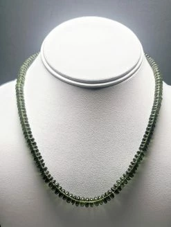 Tools4transformation Moldavite EO++ 5.5-8.5mm 17.75in 136.7ct