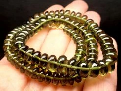 Tools4transformation Moldavite EO++ 5-9mm 17.5in 136.95ct