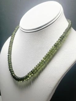 Tools4transformation Moldavite EO++ 5-9mm 17.5in 136.95ct