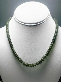 Tools4transformation Moldavite EO++ 5-9mm 17.5in 136.95ct