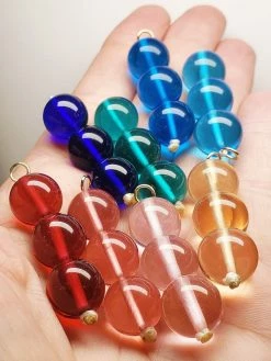 Tools4transformation Indigo / Tanzanite Fire Andara Crystal Pendant (3 X 12mm)