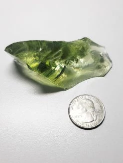 Tools4transformation Green Light / Terra Olive Traditional Andara Crystal 52g Traditional Rough Andara Crystals