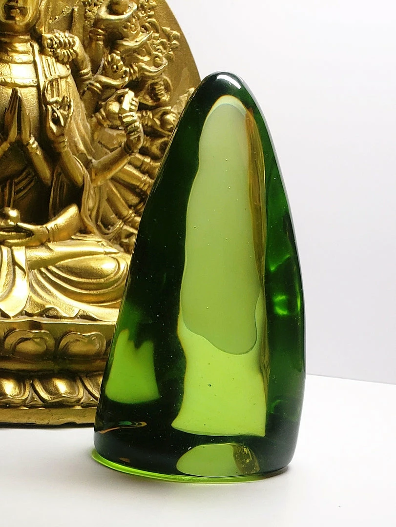 Tools4transformation Green - Light (Terra Olive) Andara Crystal 608g SPECIAL BUY