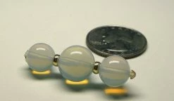 Tools4transformation Opalescence Andara Crystal With Gold Pendant (2 X 10mm & 1 X 12mm) Pendants