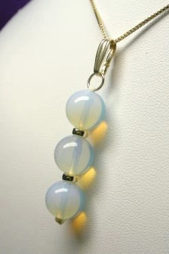 Tools4transformation Pendants Opalescence Andara Crystal With Gold Pendant (3 X 10mm)