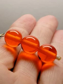 Tools4transformation Pendants Orange Andara Crystal Pendant (3 X 12mm)