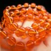Tools4transformation Orange Andara Crystal Necklace 8mm 25.25inch
