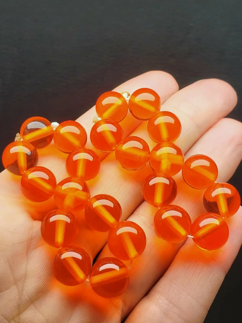 Tools4transformation Orange Andara Crystal Color Ray Healing Tool PAIR