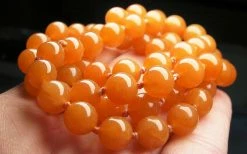 Tools4transformation Peach Aventurine EO 8+mm 25inch