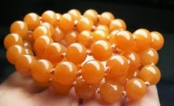 Tools4transformation Aventurine - Peach Peach Aventurine EO 8+mm 26inch
