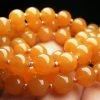 Tools4transformation Peach Aventurine EO 8+mm 24inch Aventurine - Peach