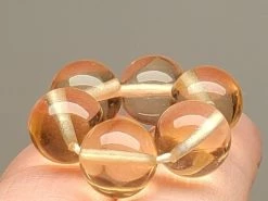 Tools4transformation Peach Andara Crystal Therapy/Meditation Ring Chakra Sets