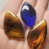 Tools4transformation Bundle F Andara Crystal Simple Wear Pendant Trio - Amber, Blue & Earth Shaman