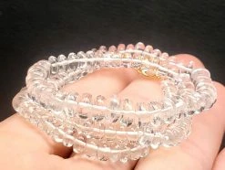 Tools4transformation Petalite (Clear/Colorless) EO++ 4-7mm 16inch 63.9ct