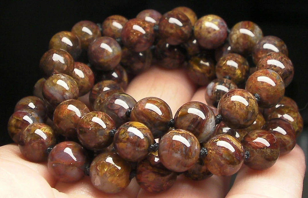 Tools4transformation Pietersite EO++ 8+mm 24inch Golden/Red Undertone