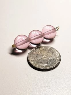 Tools4transformation Pink Andara Crystal Pendant (3 X 12mm)