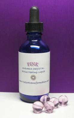 Tools4transformation Pink Andara Crystal Liquid Liquid Andaras - Vibrational Essences