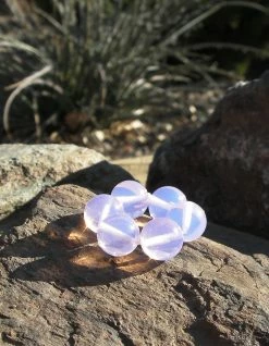 Tools4transformation Opalesence - Pink Andara Crystal Therapy/Meditation Ring Chakra Sets