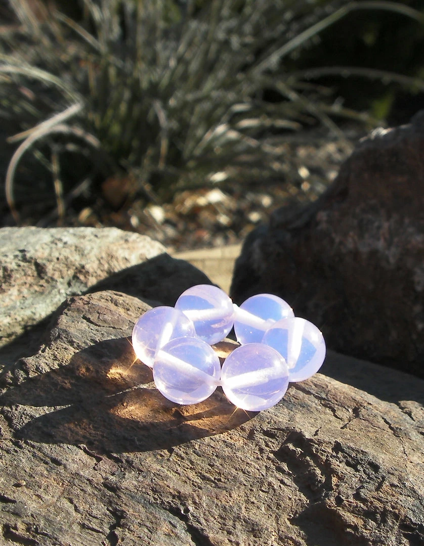 Tools4transformation Opalesence - Pink Andara Crystal Therapy/Meditation Ring Chakra Sets