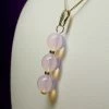 Tools4transformation Pendants Pink Opalescence Andara Crystal With Gold Pendant (3 X 10mm)