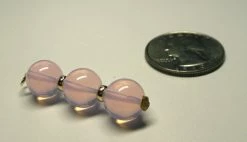 Tools4transformation Pendants Pink Opalescence Andara Crystal With Gold Pendant (3 X 10mm)