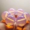 Tools4transformation Andara Crystal Healing & Meditation Tools Opalescent - Pink Andara Crystal JUMBO Healing/Meditation Ring