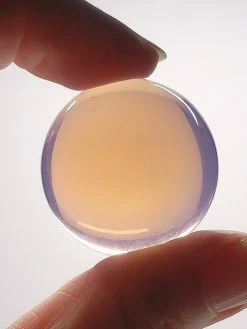 Tools4transformation Opalescent - Pink Andara Crystal Cabochon 30mm Andara Crystal Healing & Meditation Tools