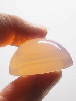 Tools4transformation Opalescent - Pink Andara Crystal Cabochon 30mm Andara Crystal Healing & Meditation Tools