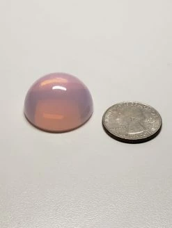 Tools4transformation Opalescent - Pink Andara Crystal Cabochon 30mm Andara Crystal Healing & Meditation Tools
