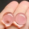 Tools4transformation Pink Andara Crystal Undrilled Spheres 16mm