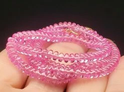 Tools4transformation Sapphire - Pink Pink Sapphire EO+ 3-4mm 18inch