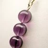 Tools4transformation Purple Andara Crystal Pendant (3 X 12mm)