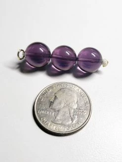 Tools4transformation Purple Andara Crystal Pendant (3 X 12mm)