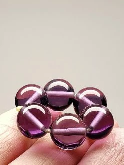 Tools4transformation Chakra Sets Purple Andara Crystal Healing /Meditation Ring