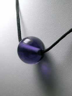 Tools4transformation Purple Andara Crystal Simple Wear Pendant