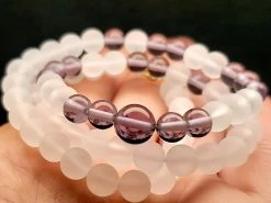 Tools4transformation Purple Ray / Crown Chakra Andara Crystal Necklace