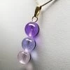 Tools4transformation Pink Violet Healing Flame Andara Crystal Pendant
