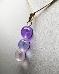 Tools4transformation Pink Violet Healing Flame Andara Crystal Pendant