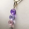 Tools4transformation Pink Violet Healing Flame Andara Crystal Pendant Healing Flames