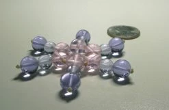 Tools4transformation Andara Crystal Healing & Meditation Tools Pink Violet Healing Flame Andara Crystal Specialized Healing Tool