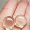 Tools4transformation Optical Clear Quartz Undrilled Spheres 14mm Undrilled Spheres - Gems & Crystals