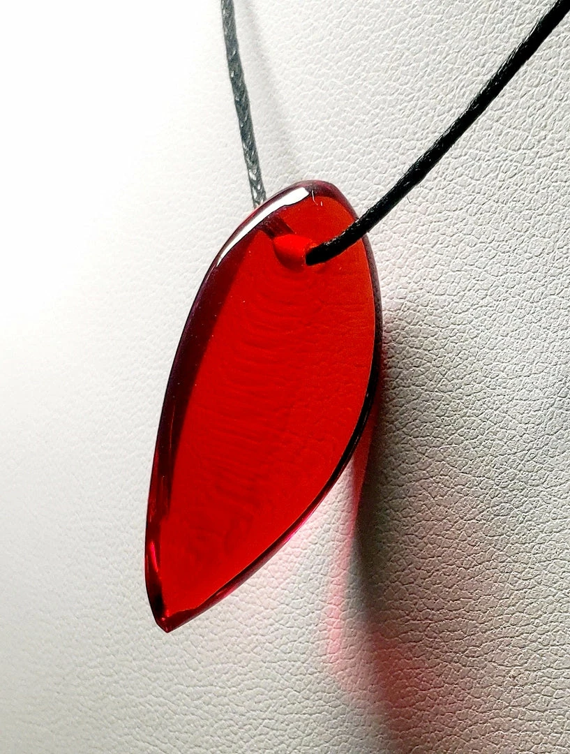 Tools4transformation Red Andara Crystal Simple Wear Pendant