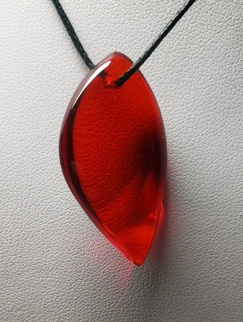 Tools4transformation Pendants Red Andara Crystal Simple Wear Pendant A